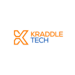 Black Yellow Minimal Professional Letter K Logo